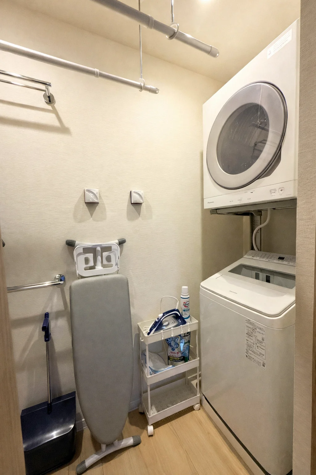 Villa Matsu laundry and drying room
